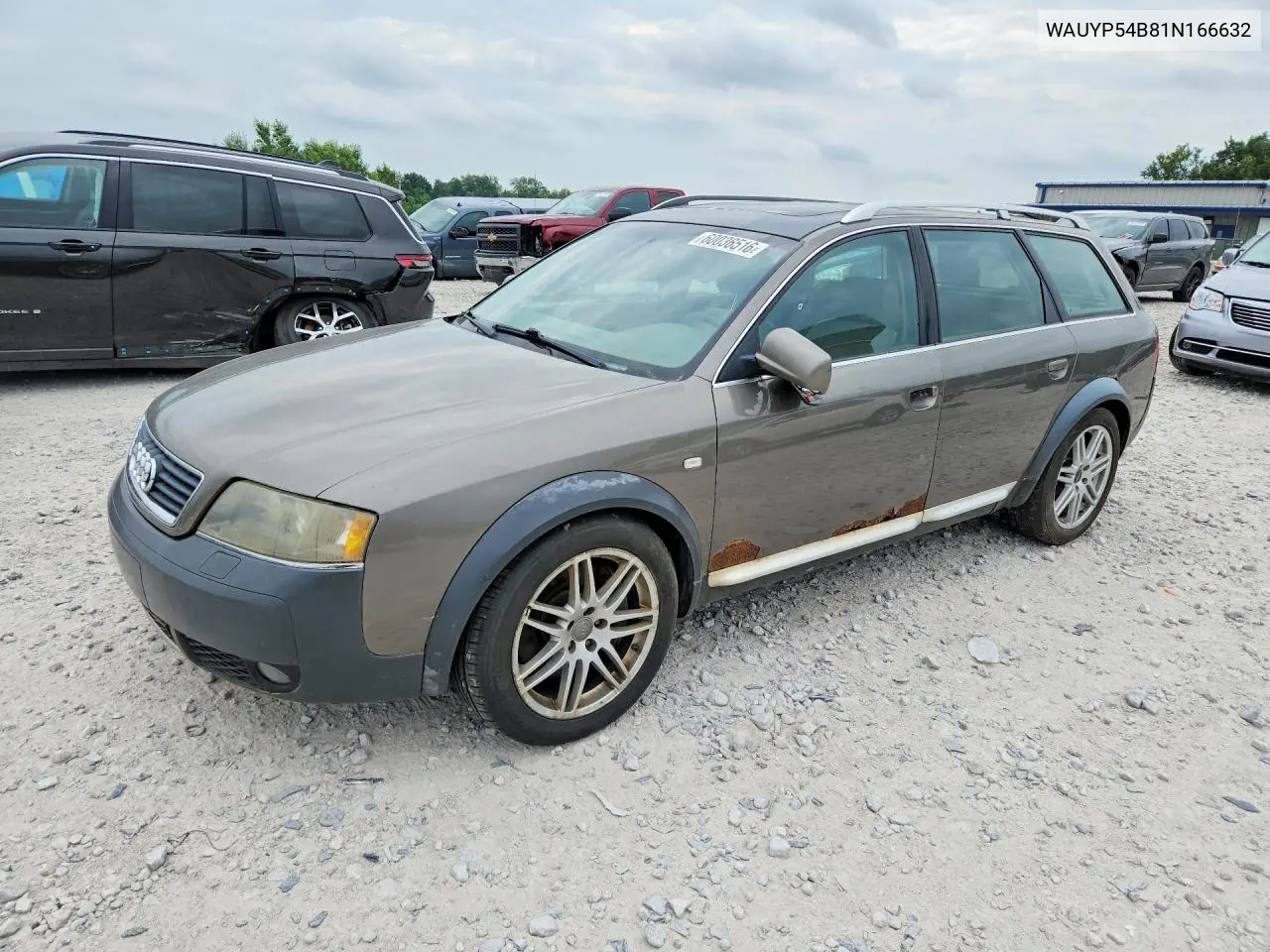 2001 Audi Allroad VIN: WAUYP54B81N166632 Lot: 60036516