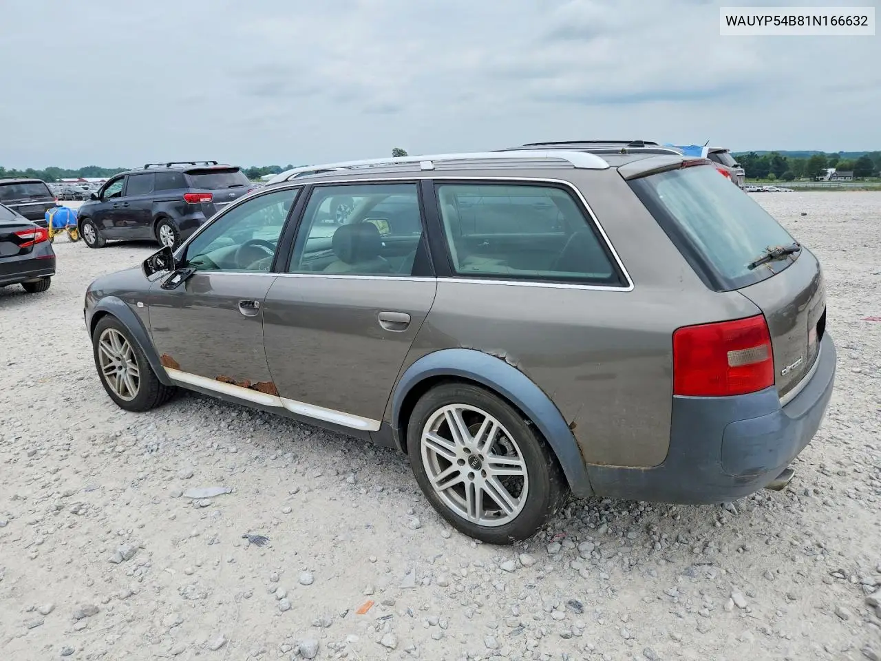 2001 Audi Allroad VIN: WAUYP54B81N166632 Lot: 60036516