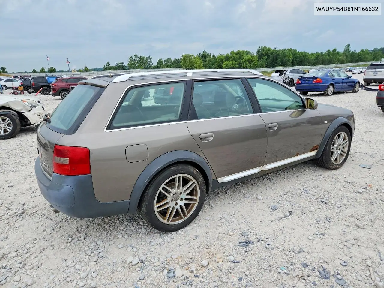2001 Audi Allroad VIN: WAUYP54B81N166632 Lot: 60036516