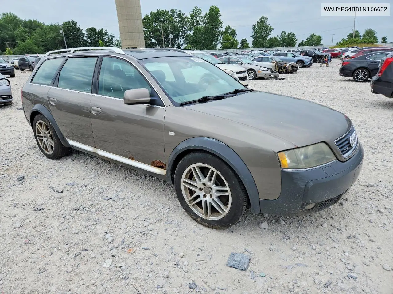 2001 Audi Allroad VIN: WAUYP54B81N166632 Lot: 60036516