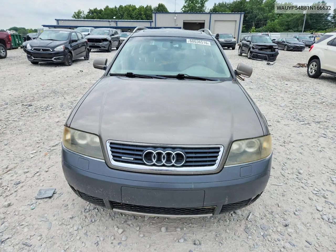 2001 Audi Allroad VIN: WAUYP54B81N166632 Lot: 60036516