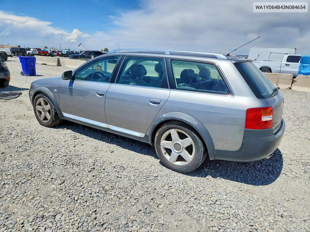 2003 Audi Allroad VIN: WA1YD64B43N084654 Lot: 55457616