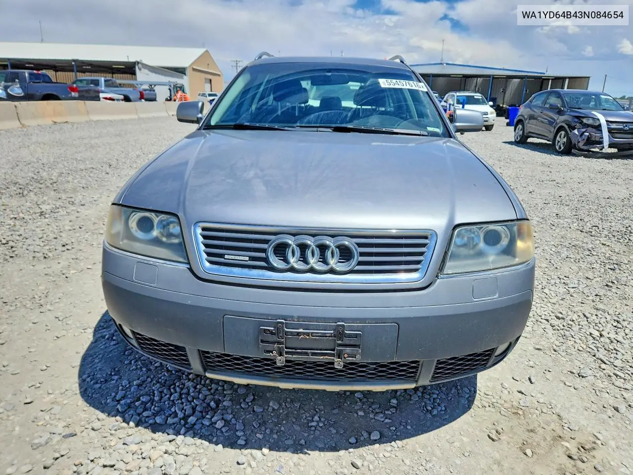 2003 Audi Allroad VIN: WA1YD64B43N084654 Lot: 55457616