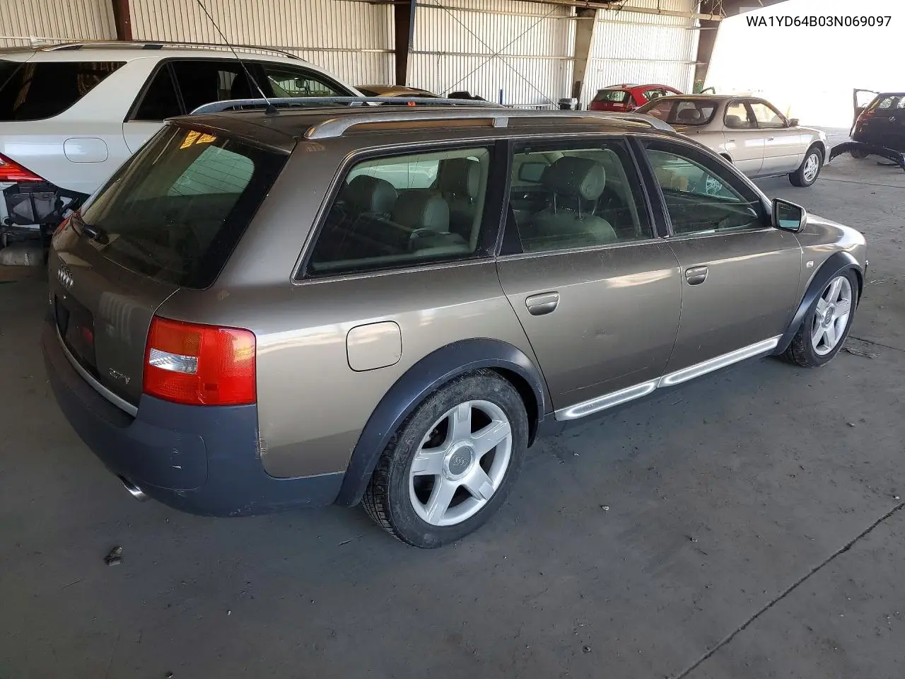 2003 Audi Allroad VIN: WA1YD64B03N069097 Lot: 55949486