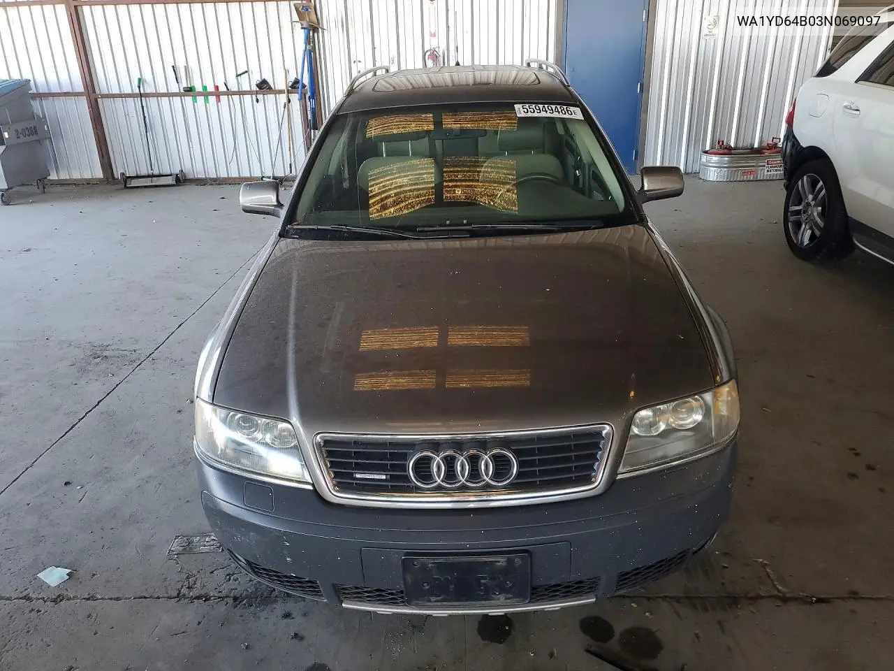 2003 Audi Allroad VIN: WA1YD64B03N069097 Lot: 55949486