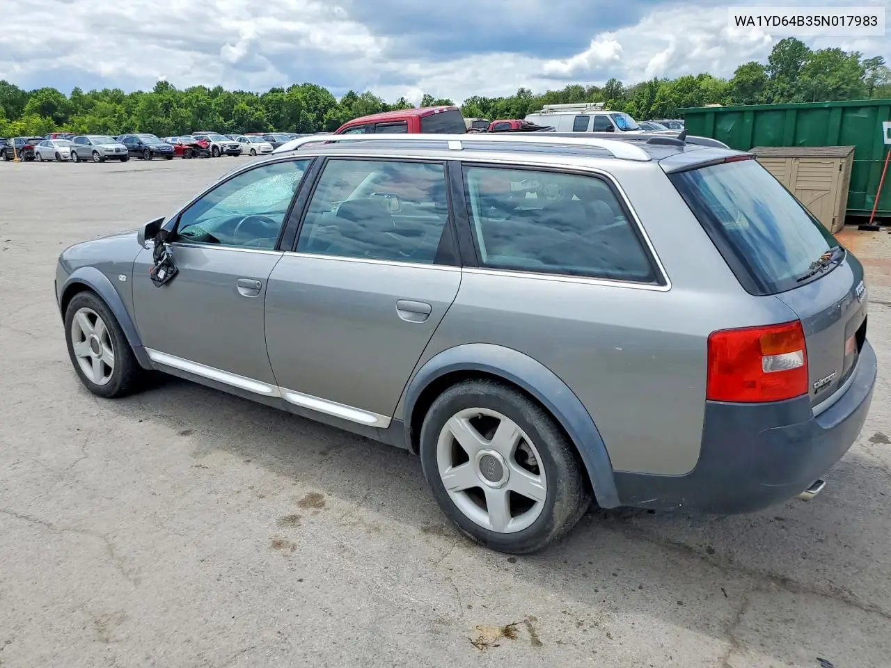 2005 Audi Allroad VIN: WA1YD64B35N017983 Lot: 62208726