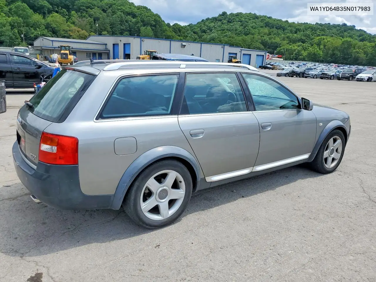 2005 Audi Allroad VIN: WA1YD64B35N017983 Lot: 62208726