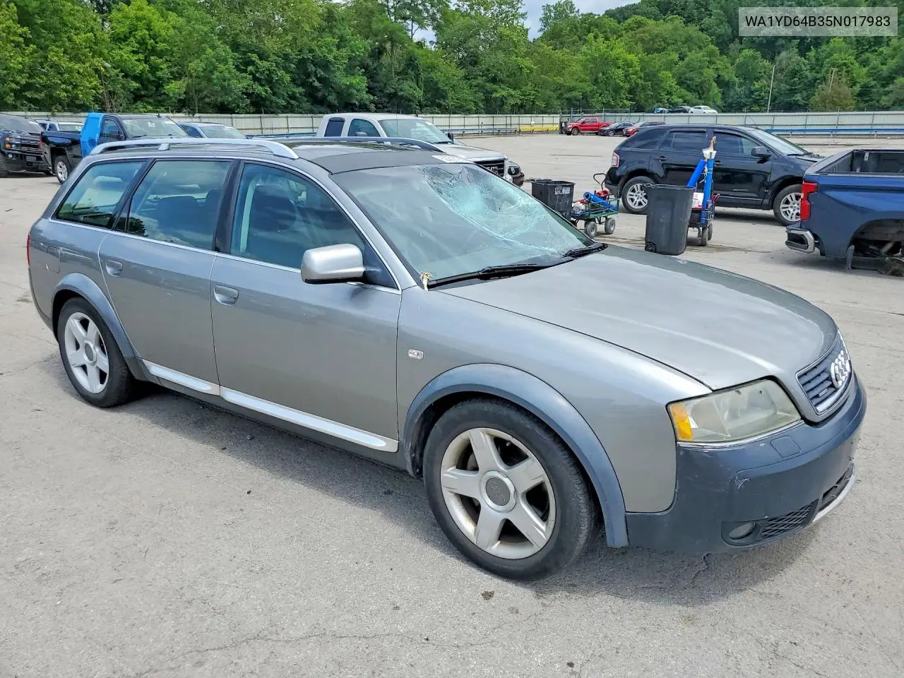 2005 Audi Allroad VIN: WA1YD64B35N017983 Lot: 62208726
