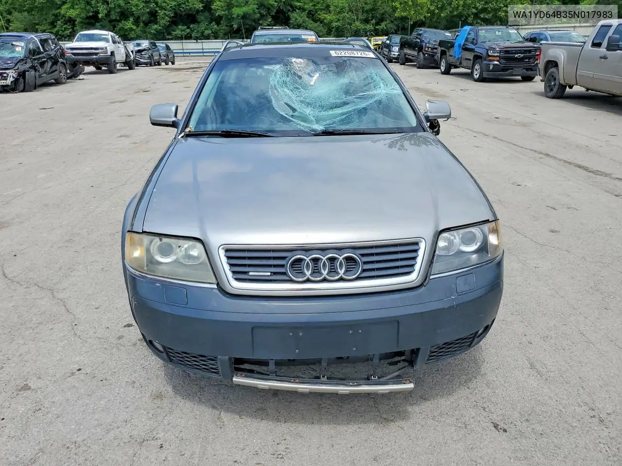 2005 Audi Allroad VIN: WA1YD64B35N017983 Lot: 62208726