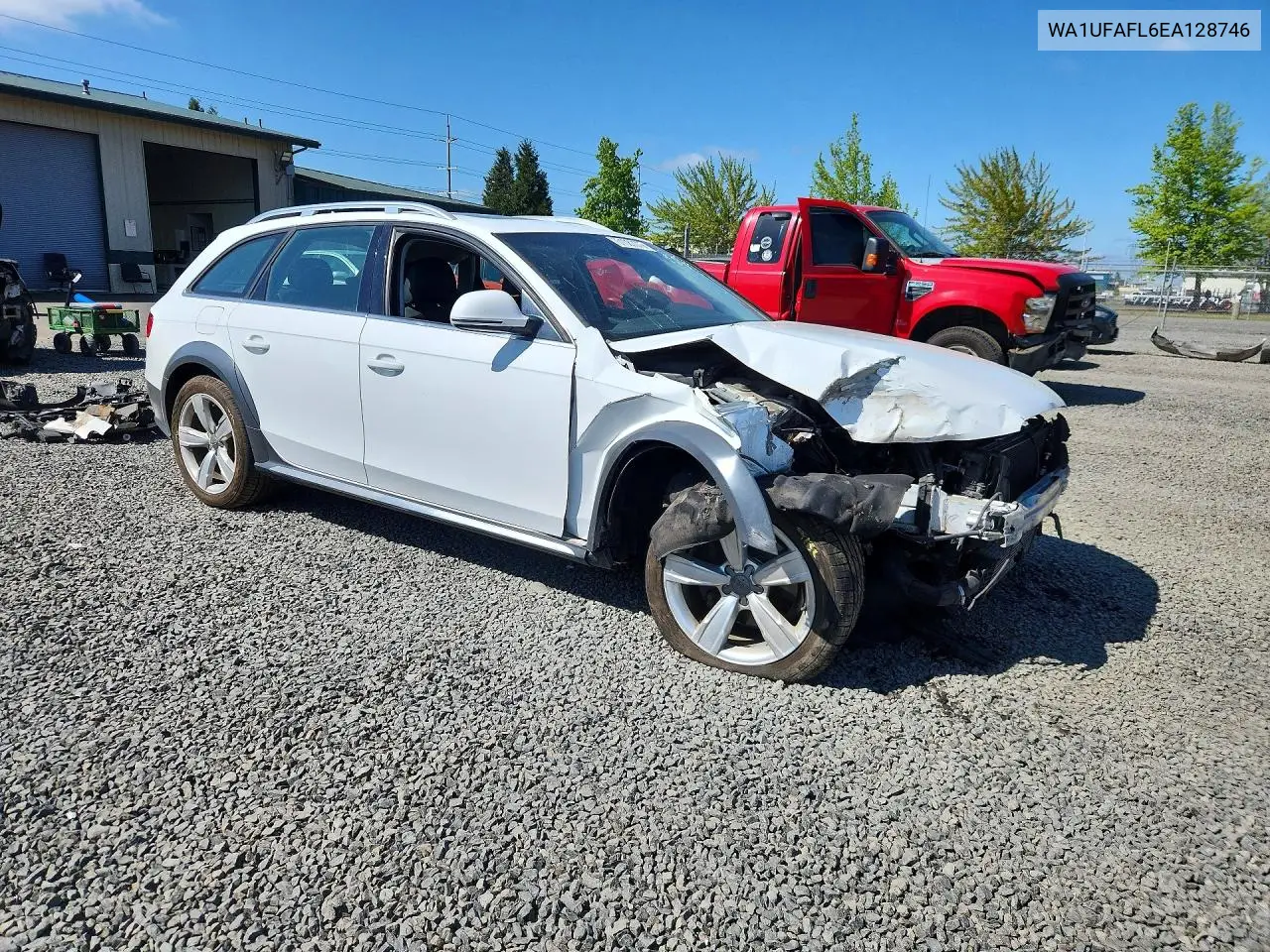 2014 Audi A4 Allroad Premium Plus VIN: WA1UFAFL6EA128746 Lot: 51087076