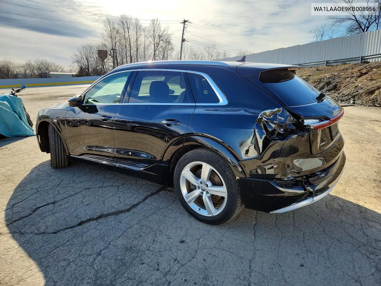 2019 Audi E-Tron Premium Plus VIN: WA1LAAGE9KB008956 Lot: 47339636