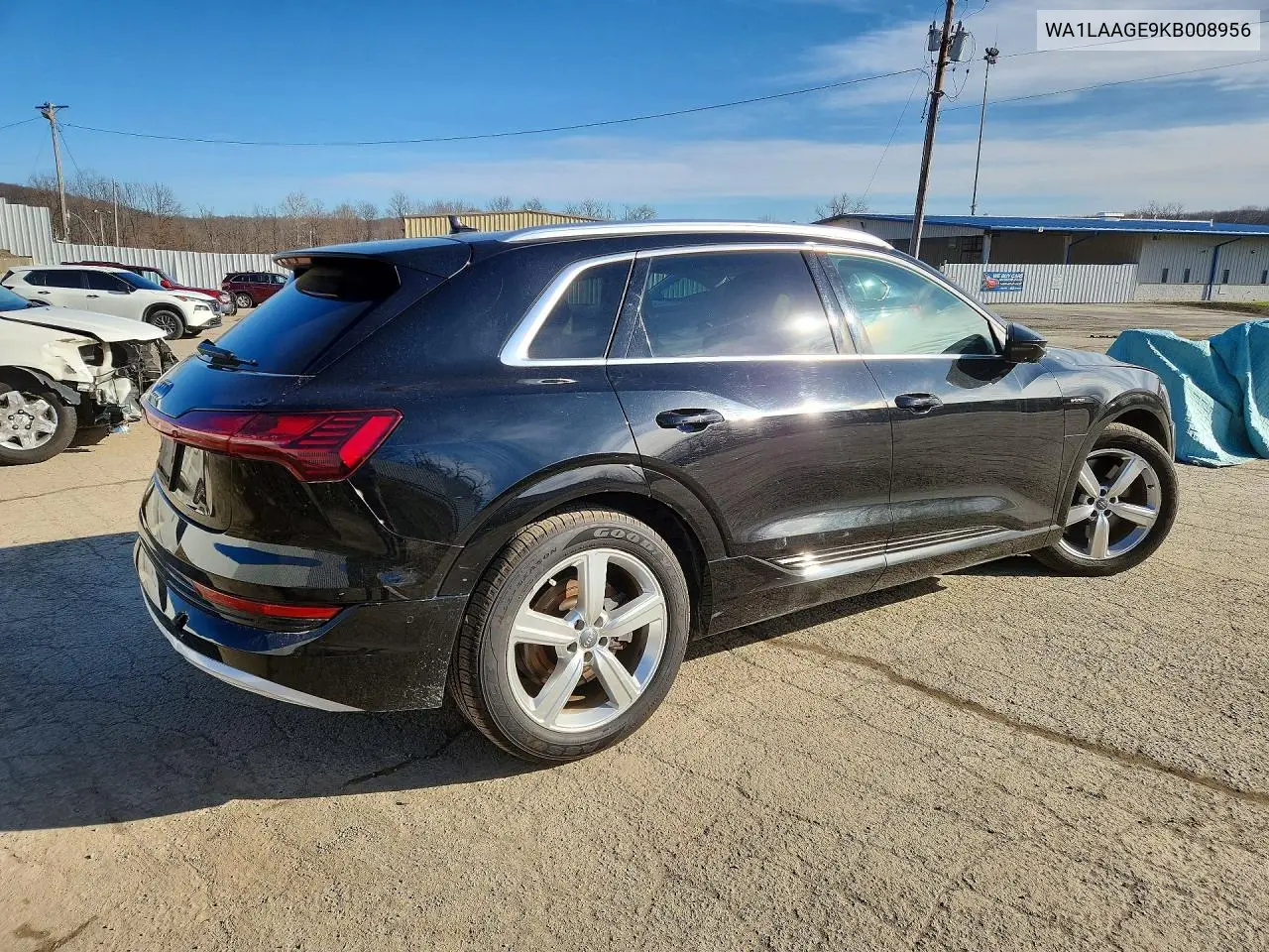 2019 Audi E-Tron Premium Plus VIN: WA1LAAGE9KB008956 Lot: 47339636