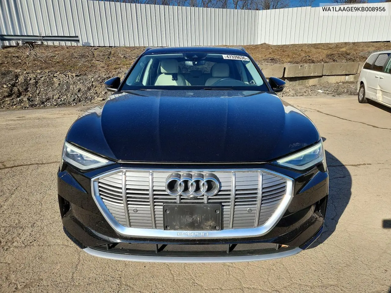 2019 Audi E-Tron Premium Plus VIN: WA1LAAGE9KB008956 Lot: 47339636