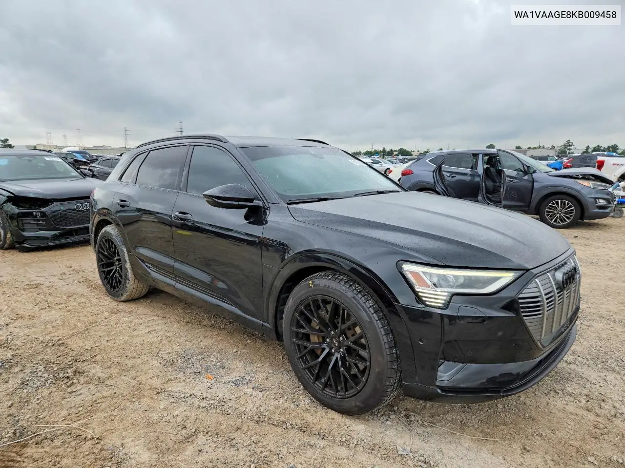 2019 Audi E-Tron Prestige VIN: WA1VAAGE8KB009458 Lot: 54624946