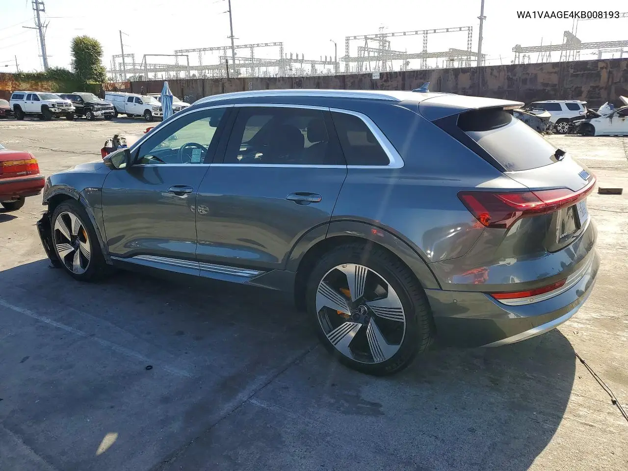 2019 Audi E-Tron Prestige VIN: WA1VAAGE4KB008193 Lot: 54654506