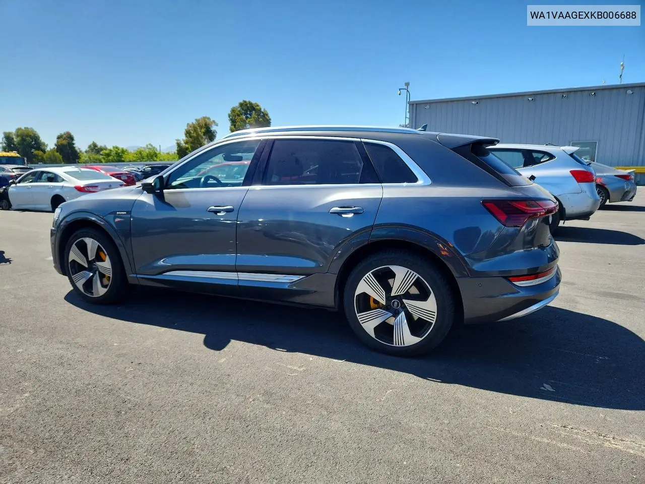 2019 Audi E-Tron Prestige VIN: WA1VAAGEXKB006688 Lot: 56303646