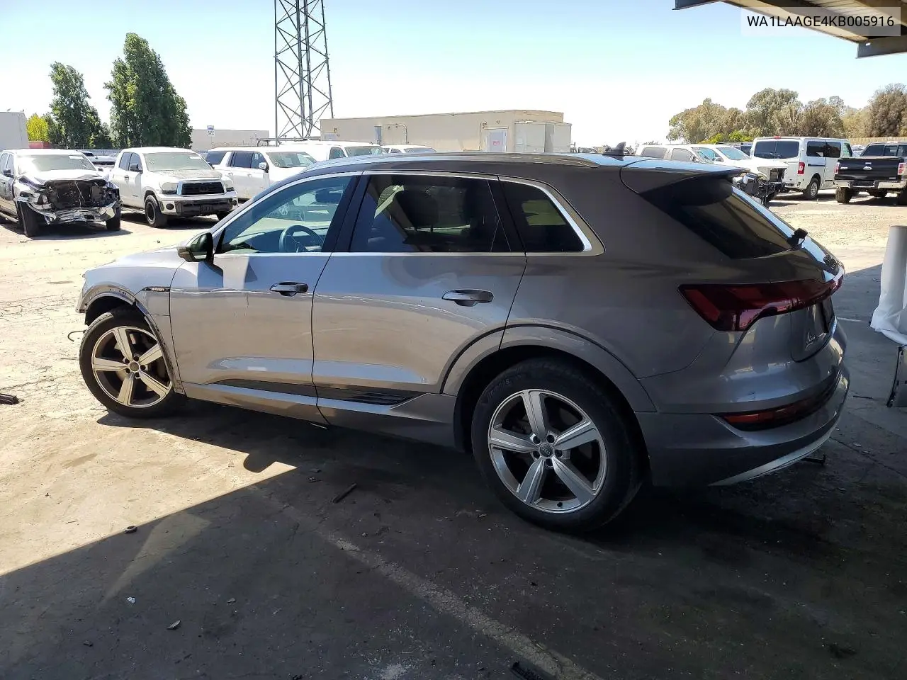 2019 Audi E-Tron Premium Plus VIN: WA1LAAGE4KB005916 Lot: 56361026