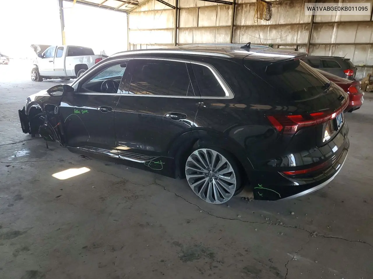 2019 Audi E-Tron Prestige VIN: WA1VABGE0KB011095 Lot: 57968486