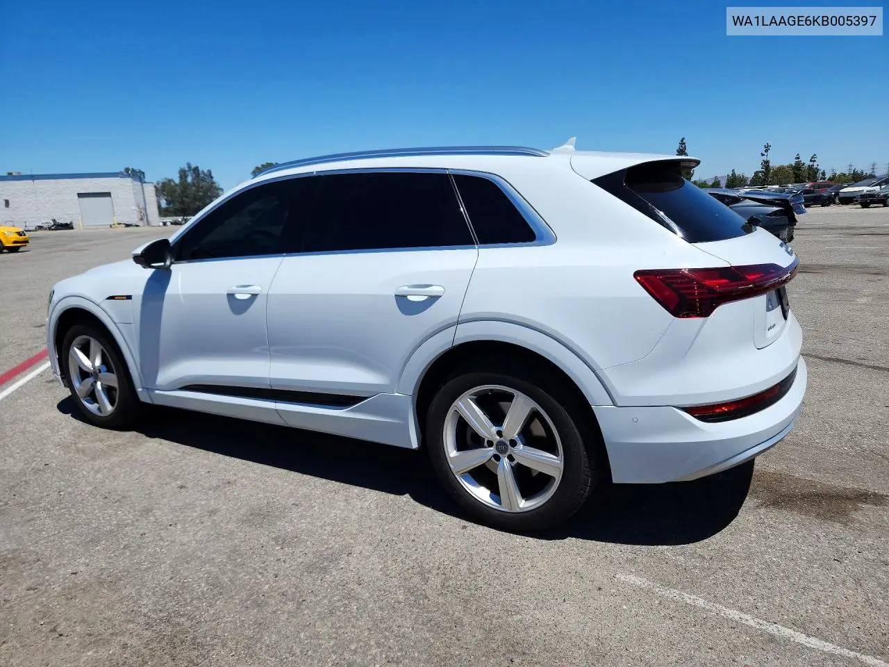 2019 Audi E-Tron Premium Plus VIN: WA1LAAGE6KB005397 Lot: 60200466