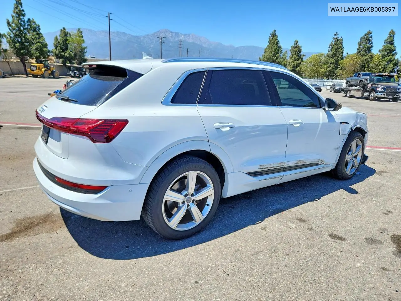 2019 Audi E-Tron Premium Plus VIN: WA1LAAGE6KB005397 Lot: 60200466
