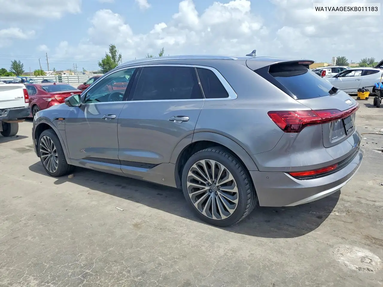 2019 Audi E-Tron Prestige VIN: WA1VAAGE5KB011183 Lot: 60485126