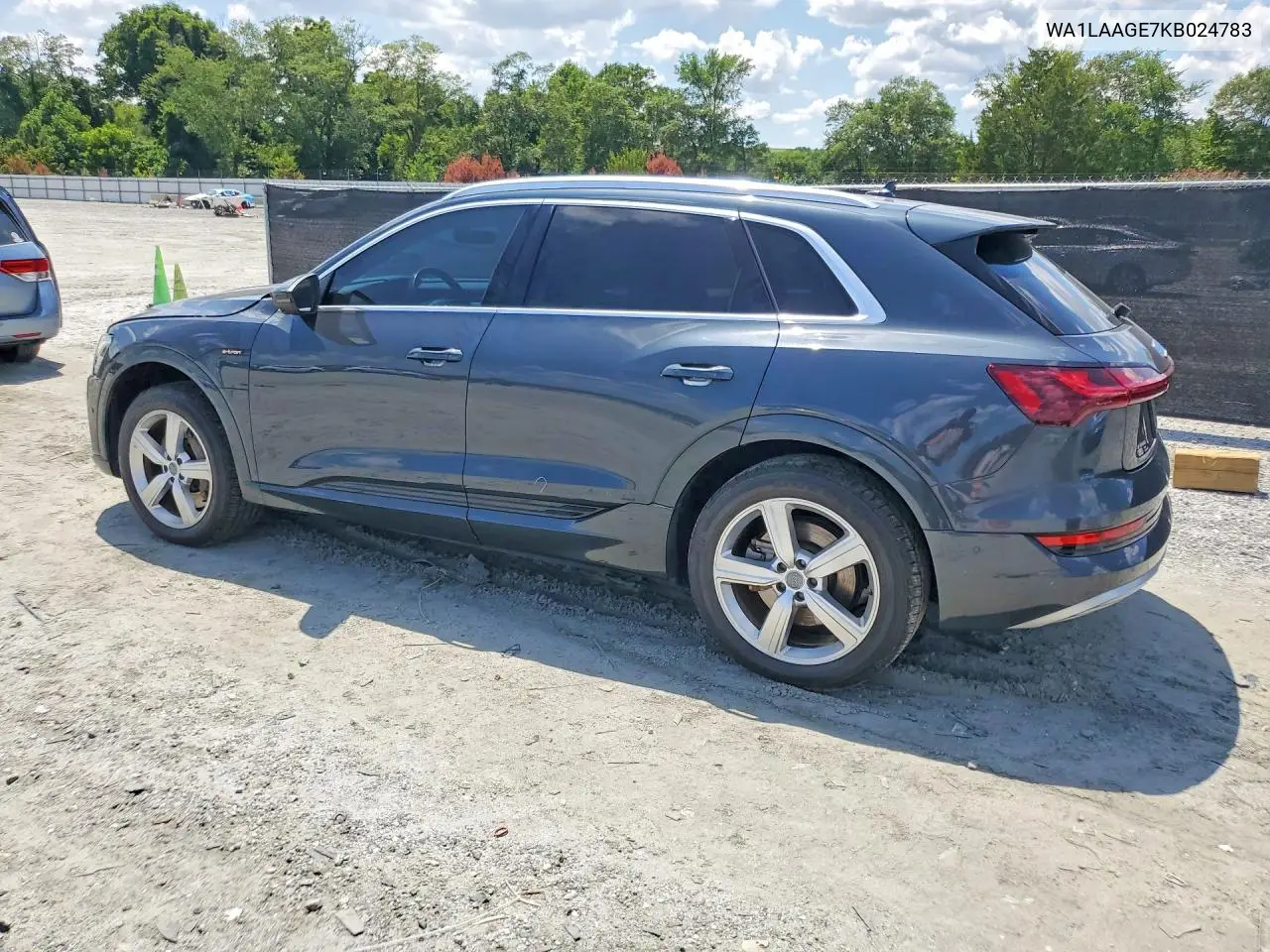 2019 Audi E-Tron Premium Plus VIN: WA1LAAGE7KB024783 Lot: 60629146
