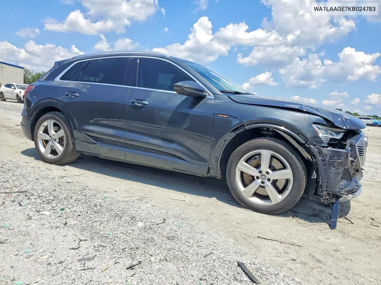 2019 Audi E-Tron Premium Plus VIN: WA1LAAGE7KB024783 Lot: 60629146