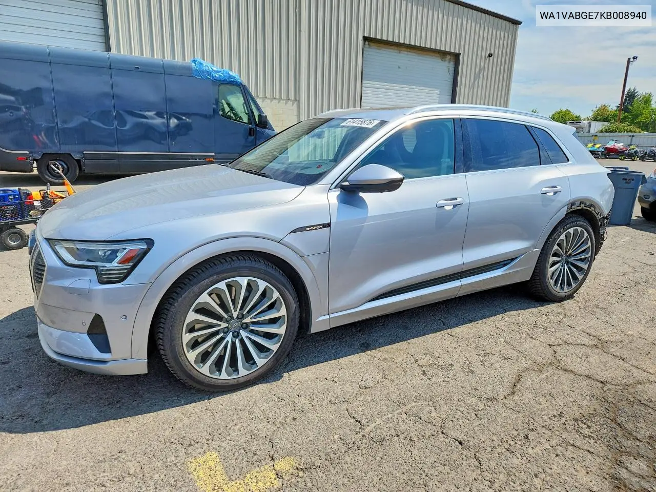 2019 Audi E-Tron Prestige VIN: WA1VABGE7KB008940 Lot: 61415876