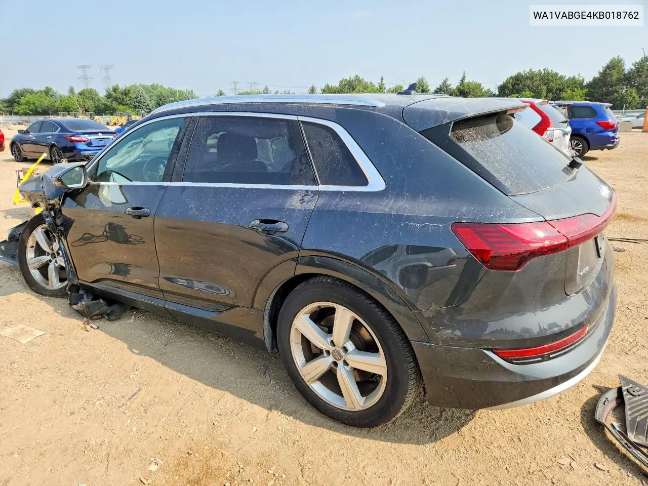 2019 Audi E-Tron Prestige VIN: WA1VABGE4KB018762 Lot: 61539306