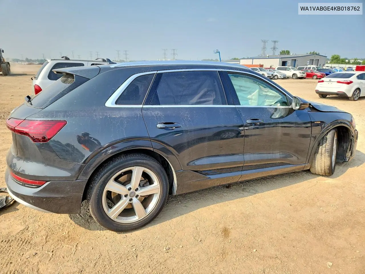 2019 Audi E-Tron Prestige VIN: WA1VABGE4KB018762 Lot: 61539306