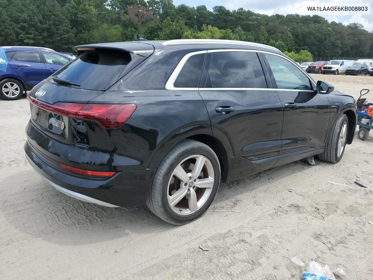 2019 Audi E-Tron Premium Plus VIN: WA1LAAGE6KB008803 Lot: 68164905