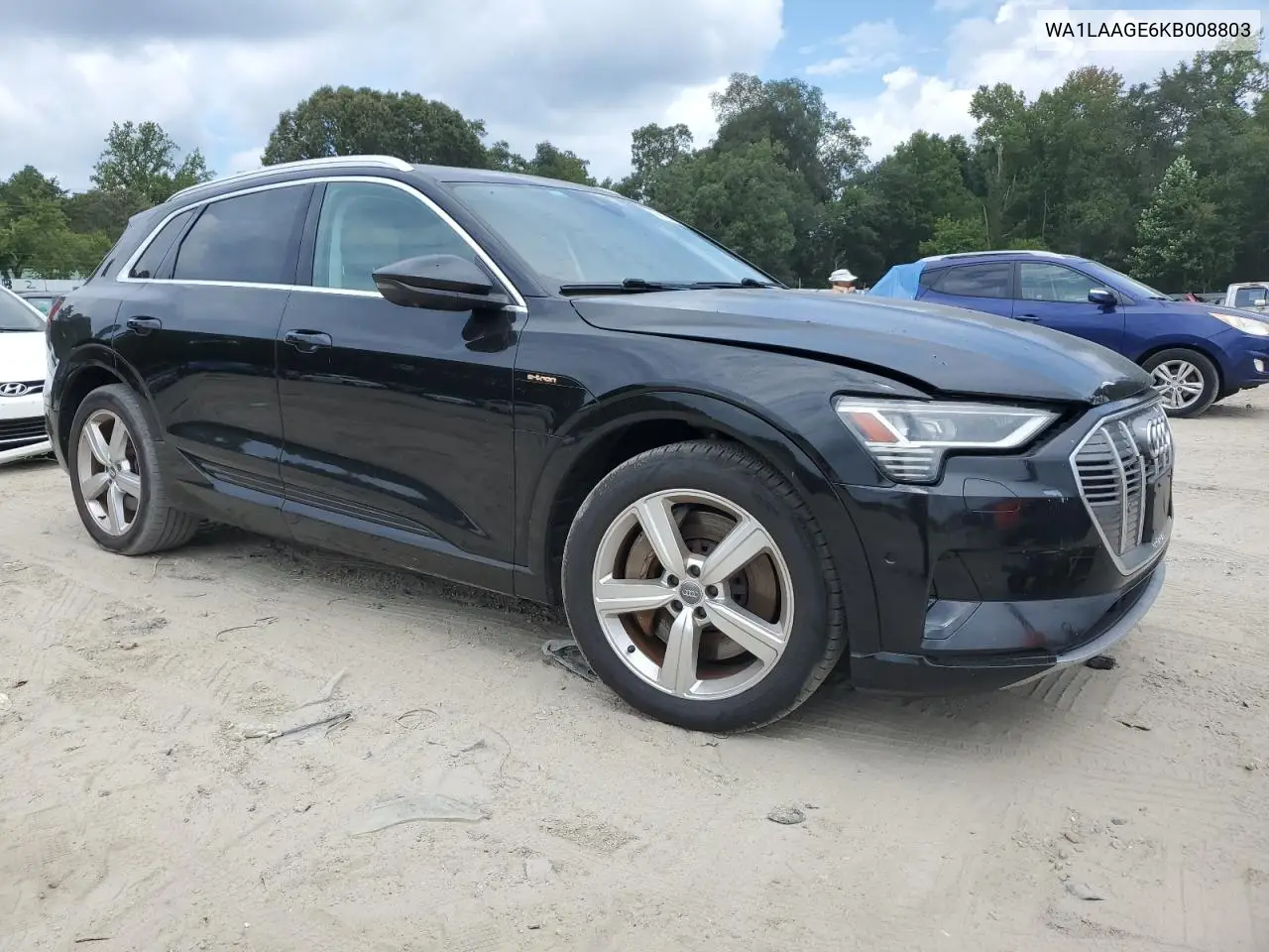 2019 Audi E-Tron Premium Plus VIN: WA1LAAGE6KB008803 Lot: 68164905