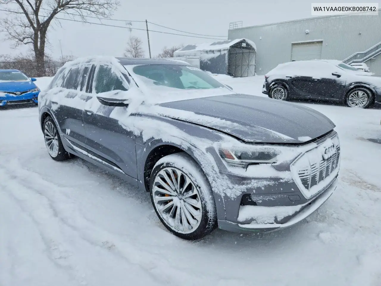 2019 Audi E-Tron Prestige VIN: WA1VAAGE0KB008742 Lot: 99423245