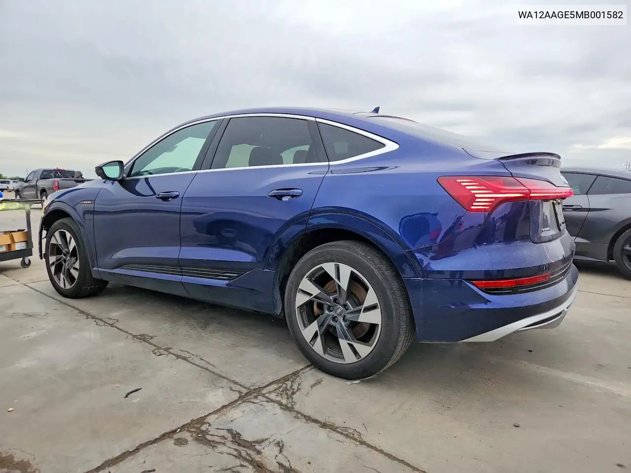 2021 Audi E-Tron Sportback Premium Plus VIN: WA12AAGE5MB001582 Lot: 52018686