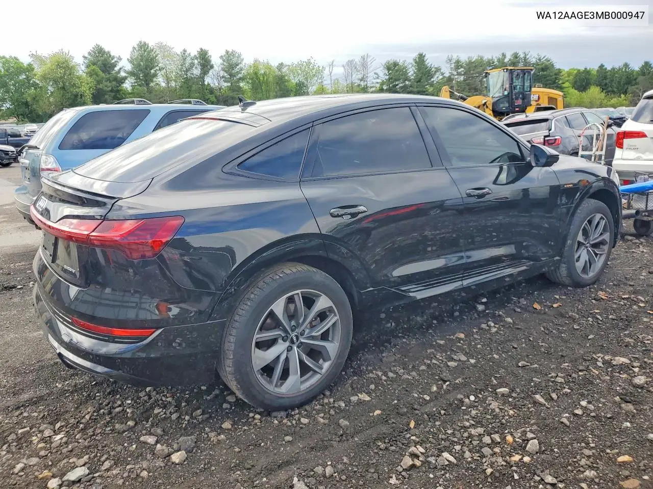 2021 Audi E-Tron Sportback Premium Plus VIN: WA12AAGE3MB000947 Lot: 52364026