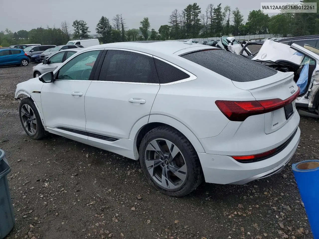 2021 Audi E-Tron Sportback Premium Plus VIN: WA12AAGE7MB012261 Lot: 54051036