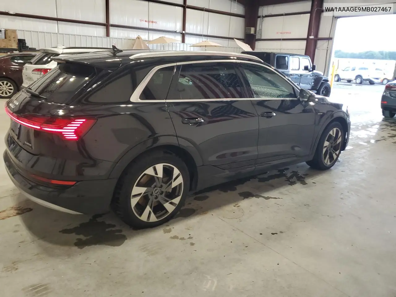 2021 Audi E-Tron Premium VIN: WA1AAAGE9MB027467 Lot: 58962836