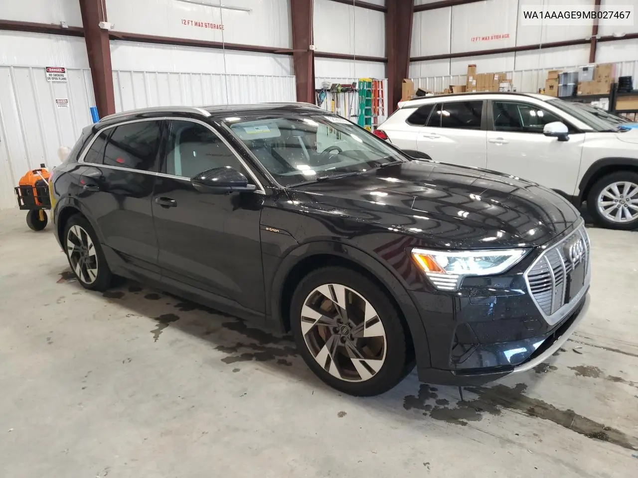 2021 Audi E-Tron Premium VIN: WA1AAAGE9MB027467 Lot: 58962836