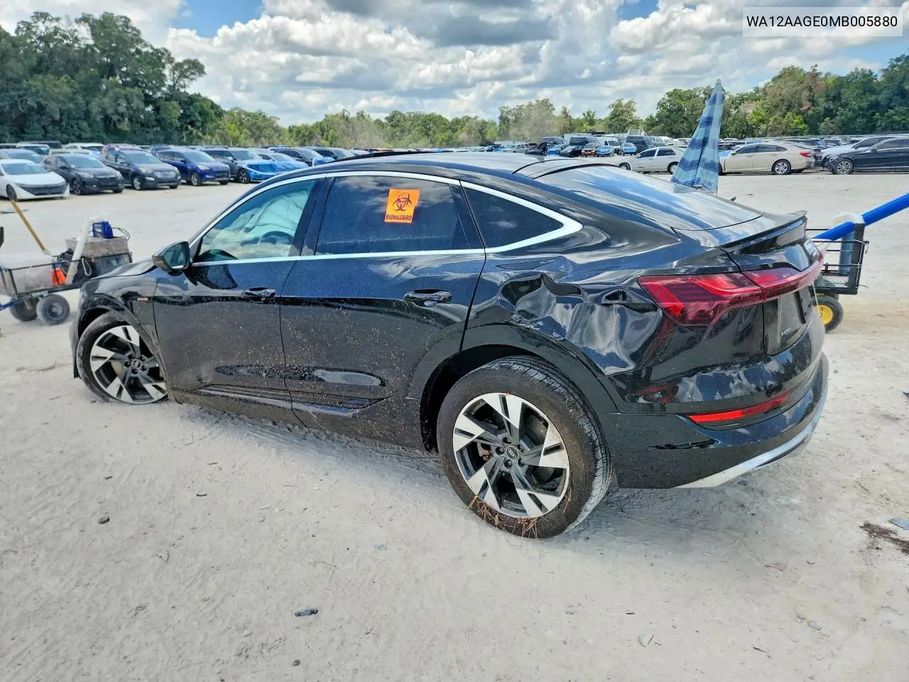 2021 Audi E-Tron Sportback Premium Plus VIN: WA12AAGE0MB005880 Lot: 59152026