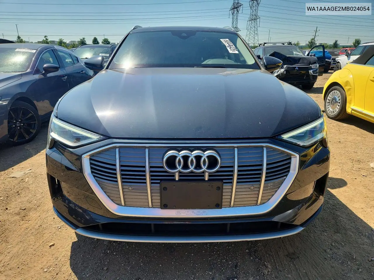 2021 Audi E-Tron Premium VIN: WA1AAAGE2MB024054 Lot: 60441426