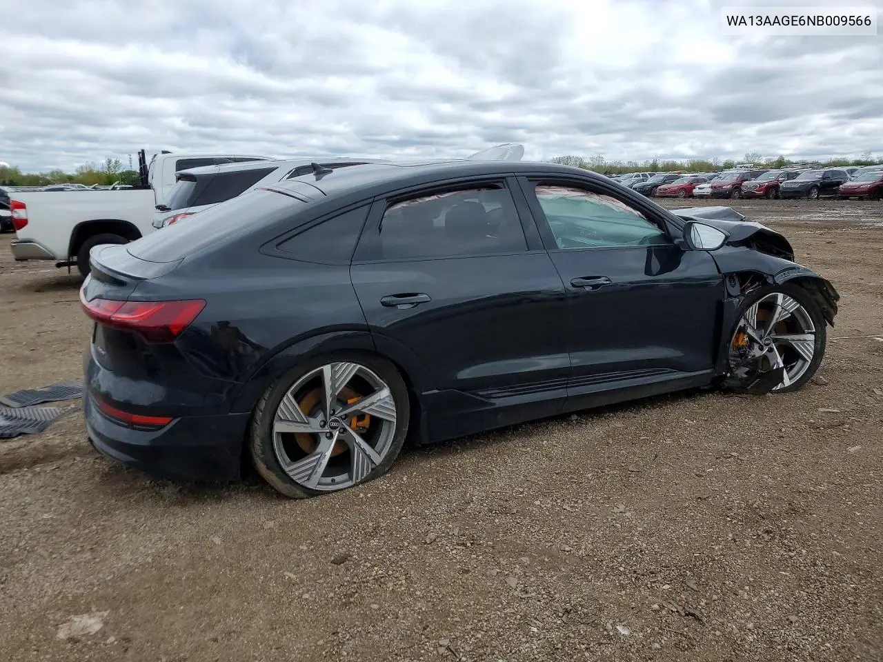 2022 Audi E-Tron Sportback Prestige VIN: WA13AAGE6NB009566 Lot: 51111706