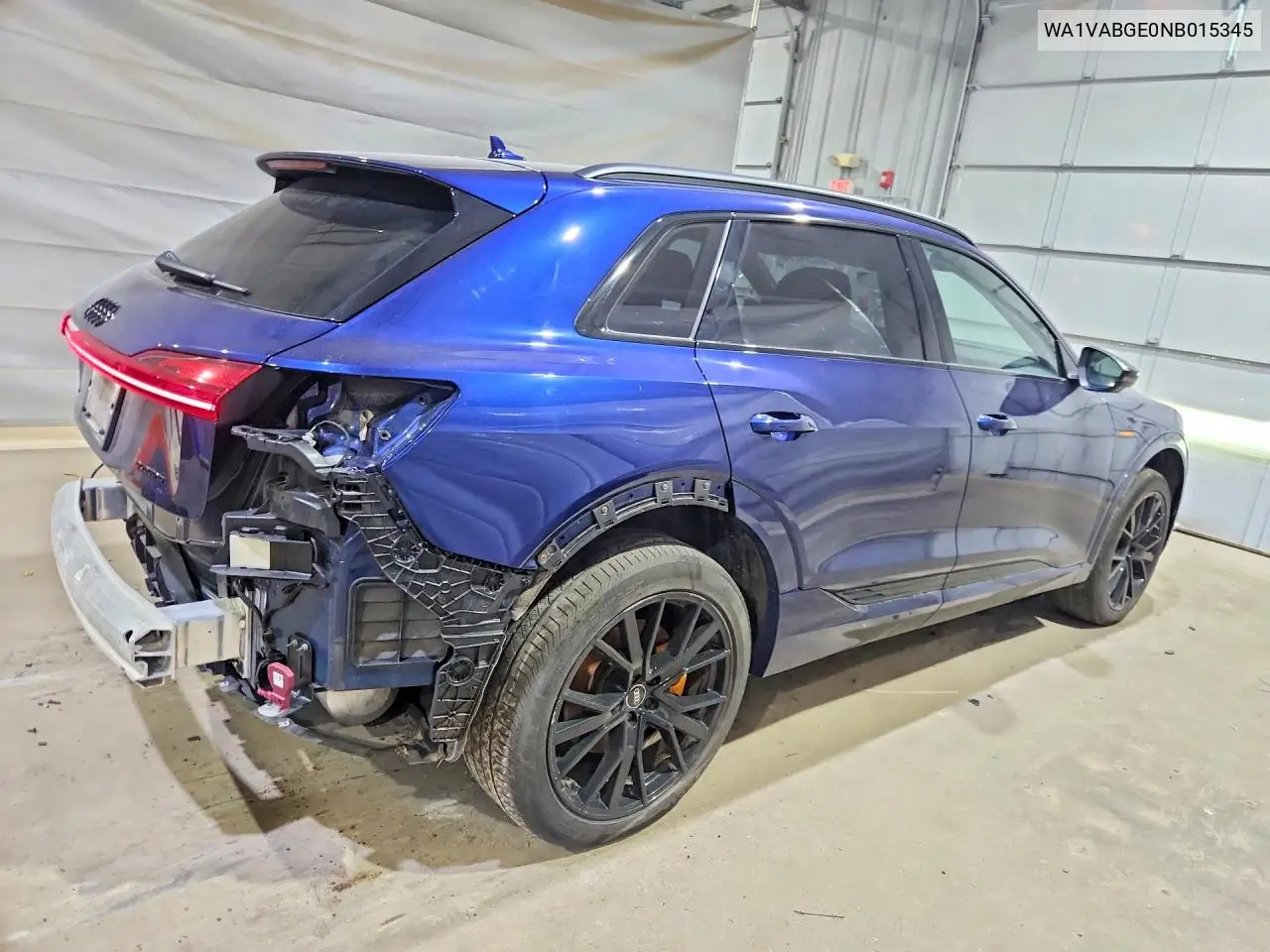2022 Audi E-Tron Chronos VIN: WA1VABGE0NB015345 Lot: 52214776