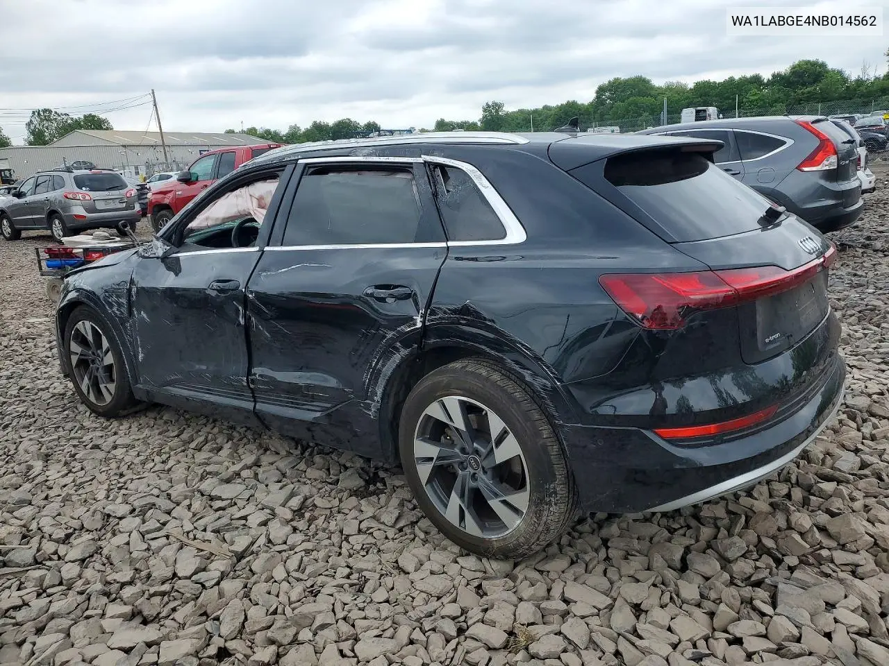 2022 Audi E-Tron Premium Plus VIN: WA1LABGE4NB014562 Lot: 56513026