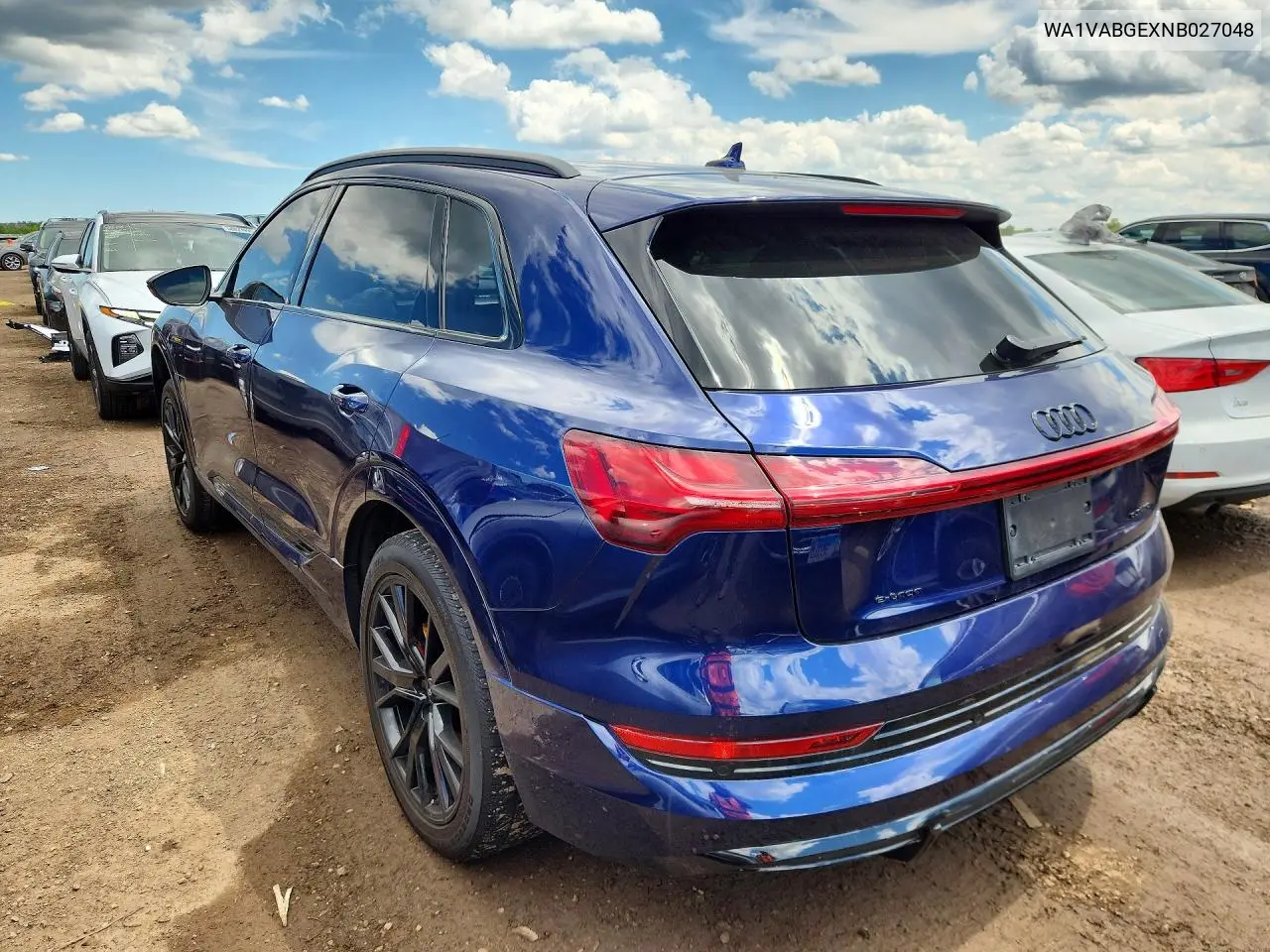 2022 Audi E-Tron Chronos VIN: WA1VABGEXNB027048 Lot: 57887576