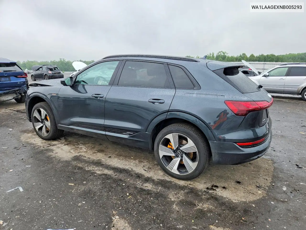 2022 Audi E-Tron Premium Plus VIN: WA1LAAGEXNB005293 Lot: 60362766