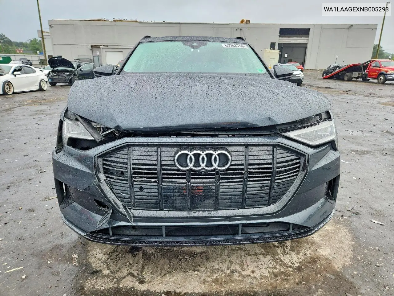 2022 Audi E-Tron Premium Plus VIN: WA1LAAGEXNB005293 Lot: 60362766