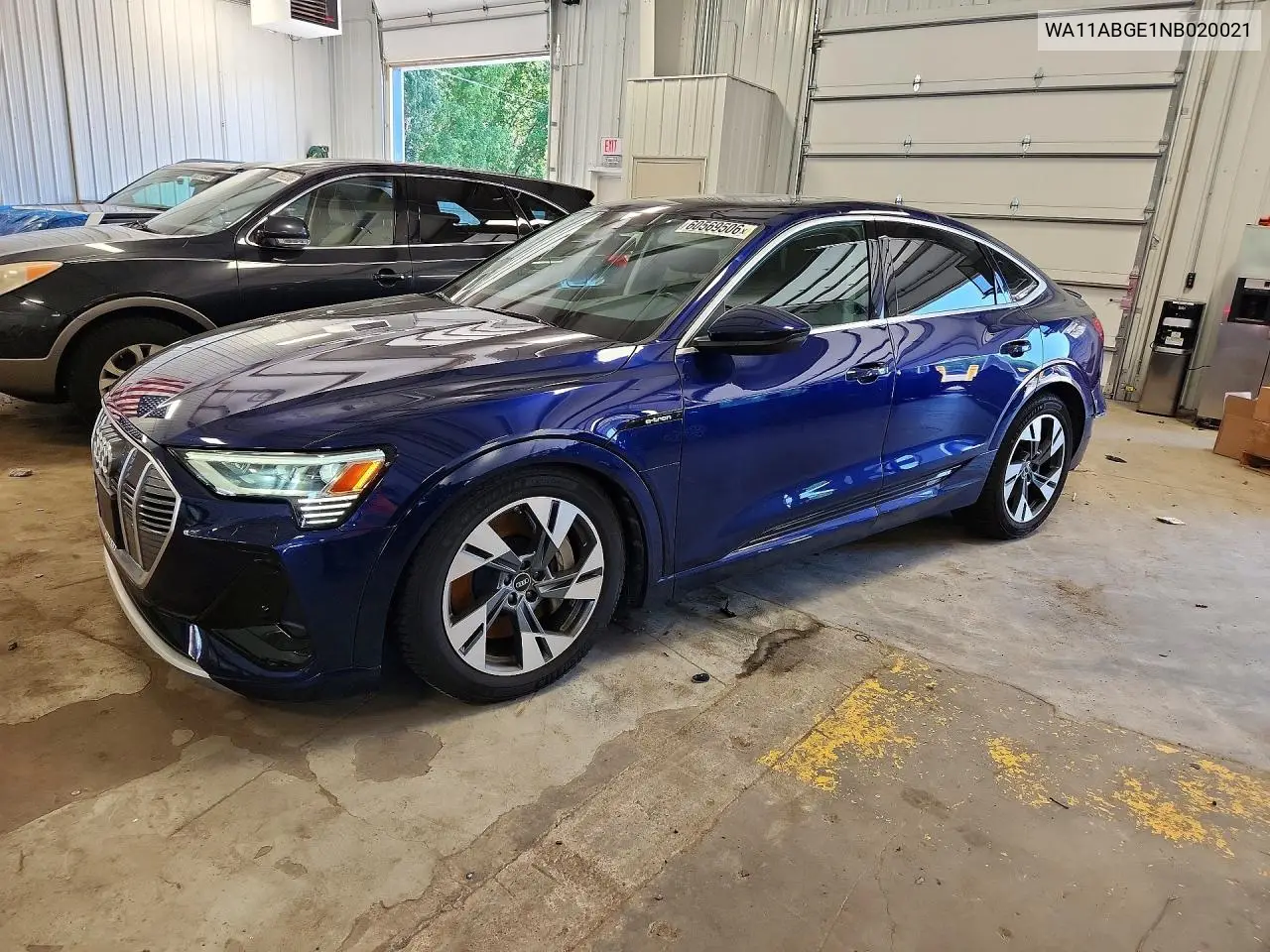 2022 Audi E-Tron Sportback Premium VIN: WA11ABGE1NB020021 Lot: 60569506