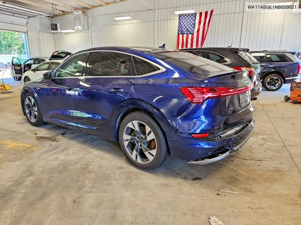 2022 Audi E-Tron Sportback Premium VIN: WA11ABGE1NB020021 Lot: 60569506