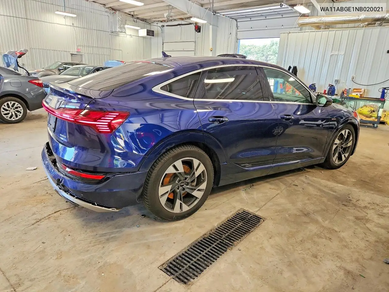 2022 Audi E-Tron Sportback Premium VIN: WA11ABGE1NB020021 Lot: 60569506
