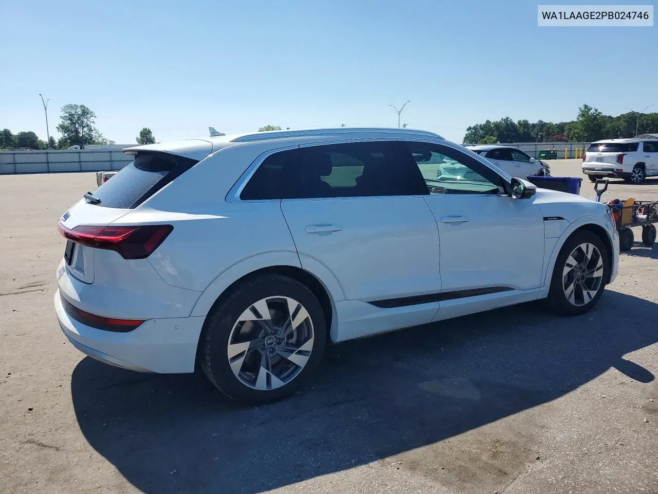 2023 Audi E-Tron Premium Plus VIN: WA1LAAGE2PB024746 Lot: 58789426